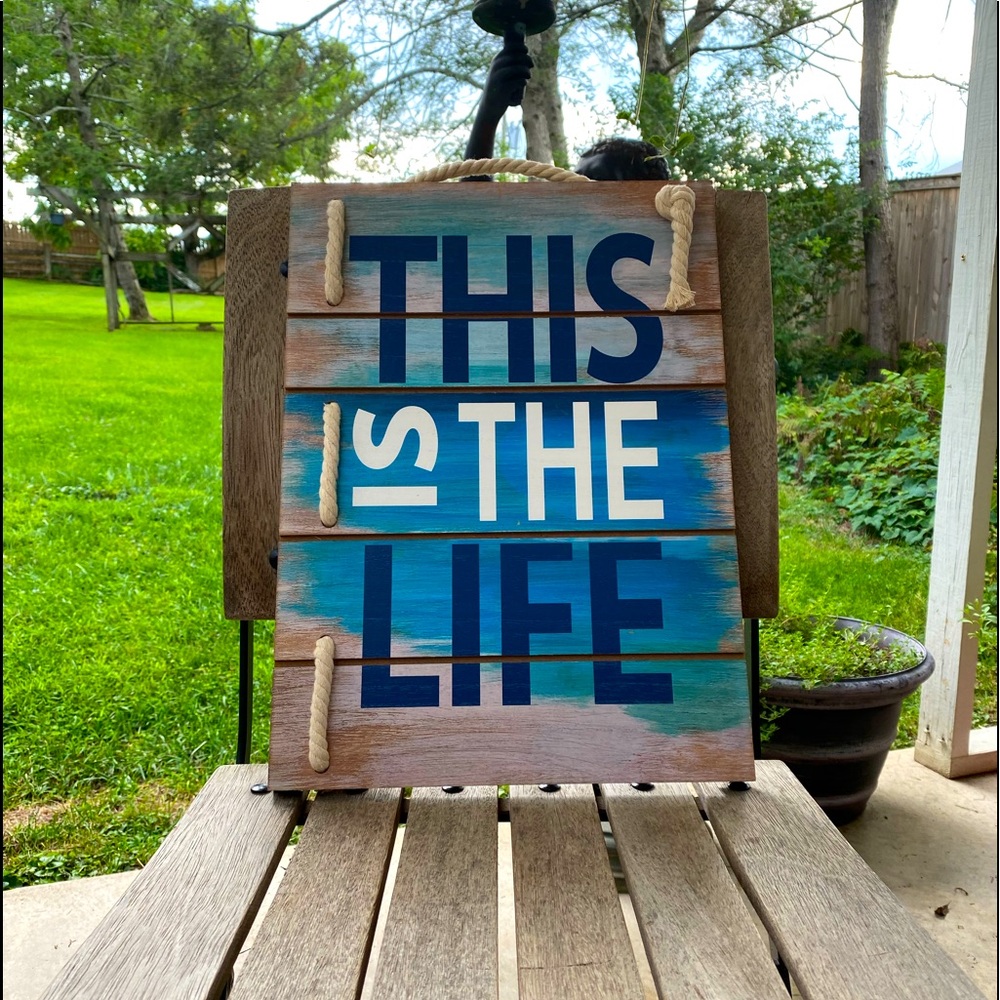 This is the Life Beach Wall Decor